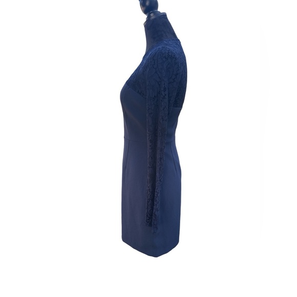 Babaton Masaki Navy Lace Bustier Mini Dress NWT Size 6 (Aritzia Starboard) - Picture 3 of 13